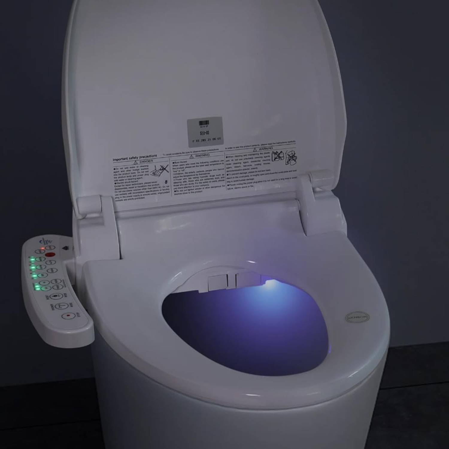 Heated Toilet Seat and Bidet