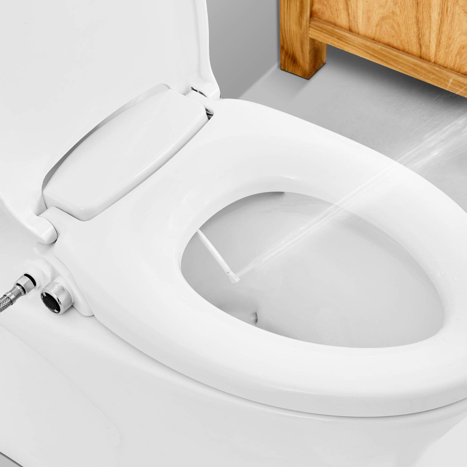 Toilet Lid With Bidet: image 2