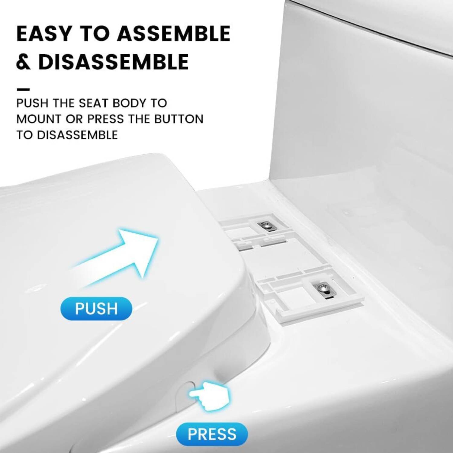 Toilet Lid With Bidet: image 4